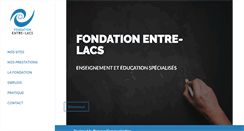 Desktop Screenshot of entre-lacs.ch